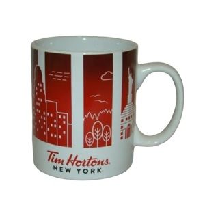 Tim Horton's Traveler's Collection Series 1, Red New York 2016 Coffee Mug